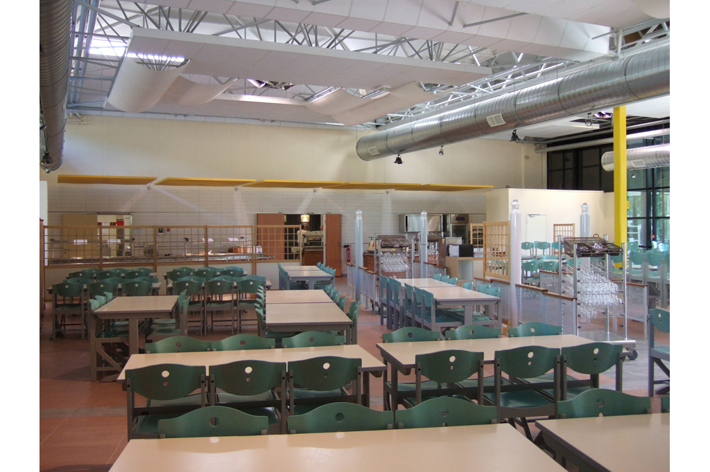 Réfectoire salle à manger Lycée Pierre Méchain 