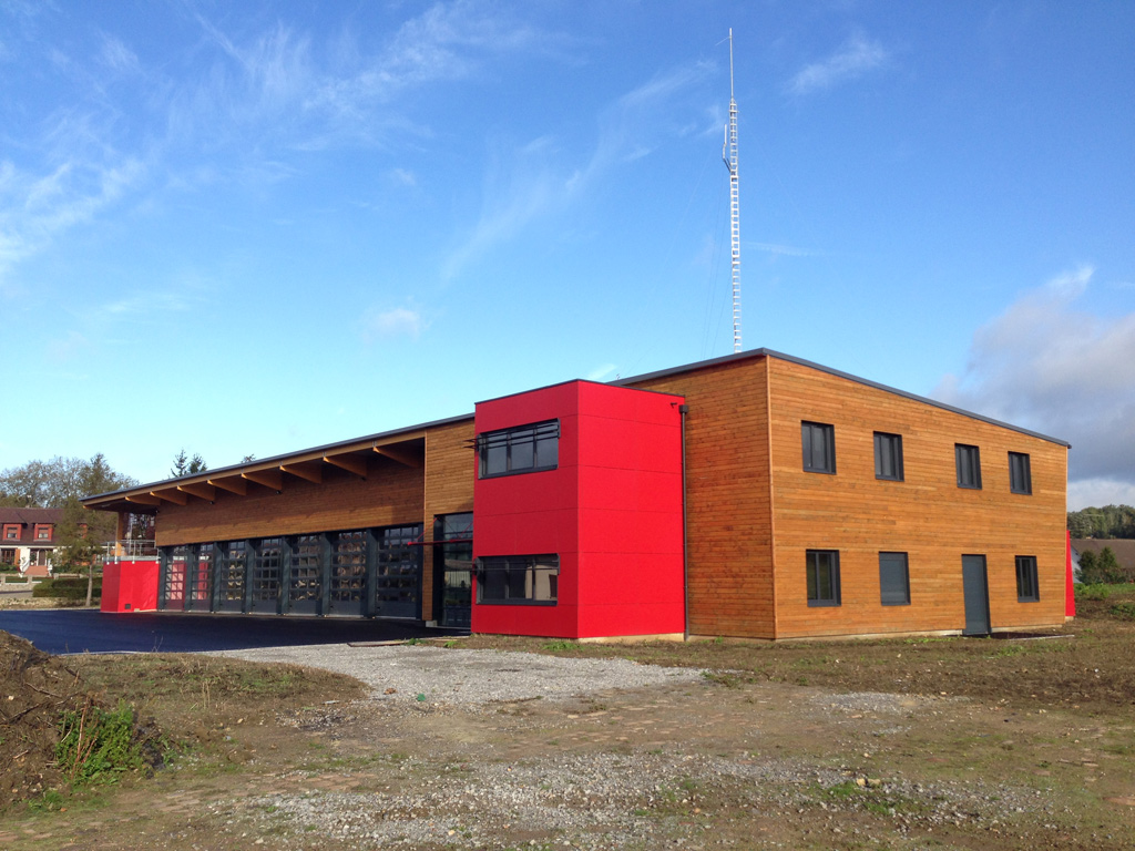 Construction du Centre d’Incendie et de Secours à Braine