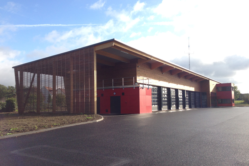 Construction du Centre d’Incendie et de Secours à Braine