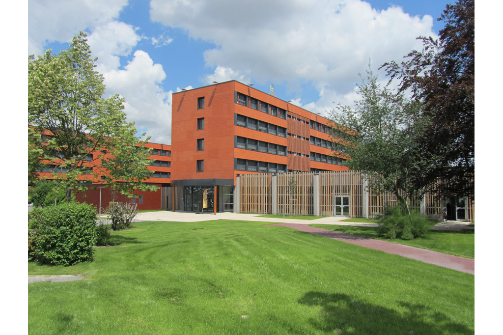 entrée exterirur Résidence Universitaire Teilhard de Chardin à Reims