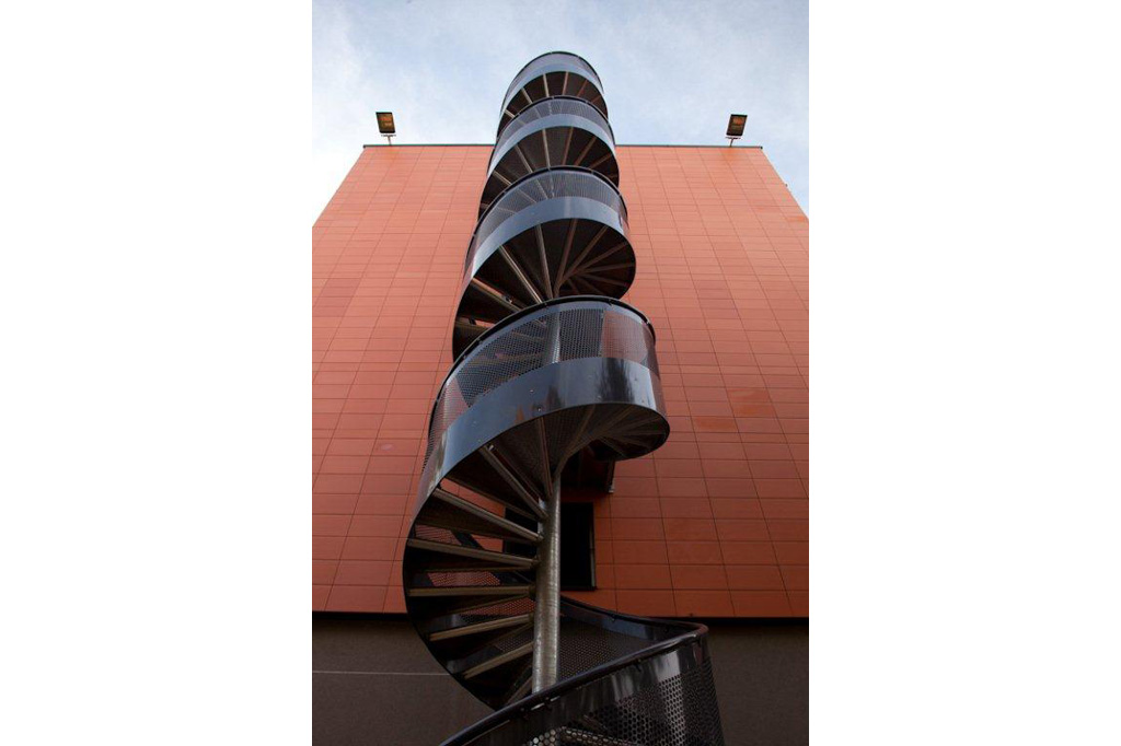 details escalier Résidence Universitaire Teilhard de Chardin à Reims